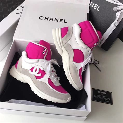 chanel sport shoe|chanel high top sneakers 2021.